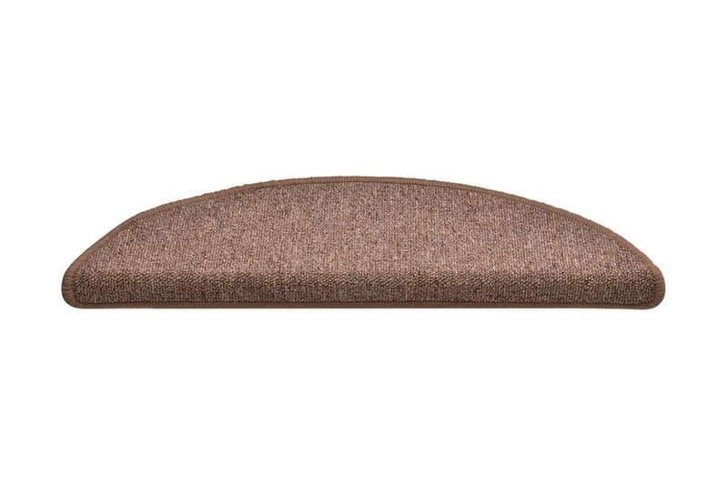 Trappstegsmattor 15 st brun 56x17x3 cm - Brun - Textilier & mattor - Mattor - Specialmatta - Trappstegsmattor