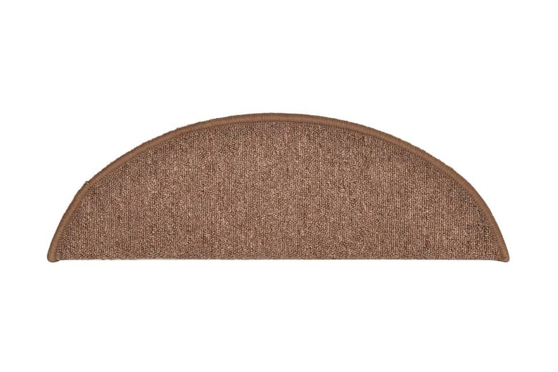 Trappstegsmattor 15 st brun 56x17x3 cm - Brun - Textilier & mattor - Mattor - Specialmatta - Trappstegsmattor