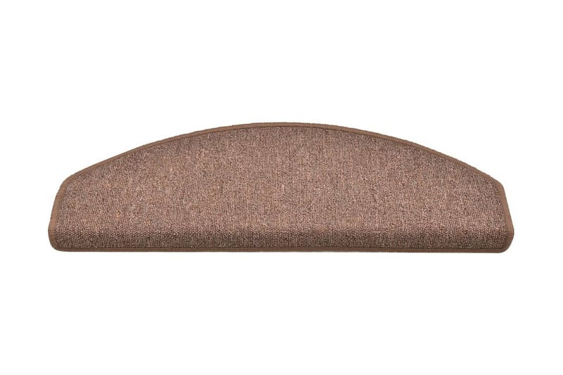 Trappstegsmattor 15 st brun 65x24x4 cm - Brun - Textilier & mattor - Mattor - Specialmatta - Trappstegsmattor
