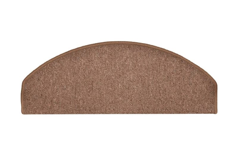 Trappstegsmattor 15 st brun 65x24x4 cm - Brun - Textilier & mattor - Mattor - Specialmatta - Trappstegsmattor