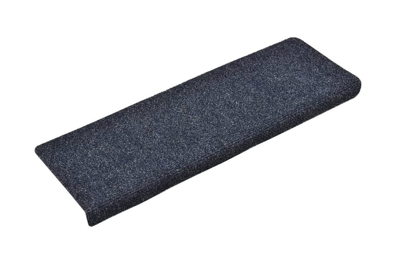 Trappstegsmattor 15 st nålad 65x25 cm antracit - Antracit - Textilier & mattor - Mattor - Specialmatta - Trappstegsmattor