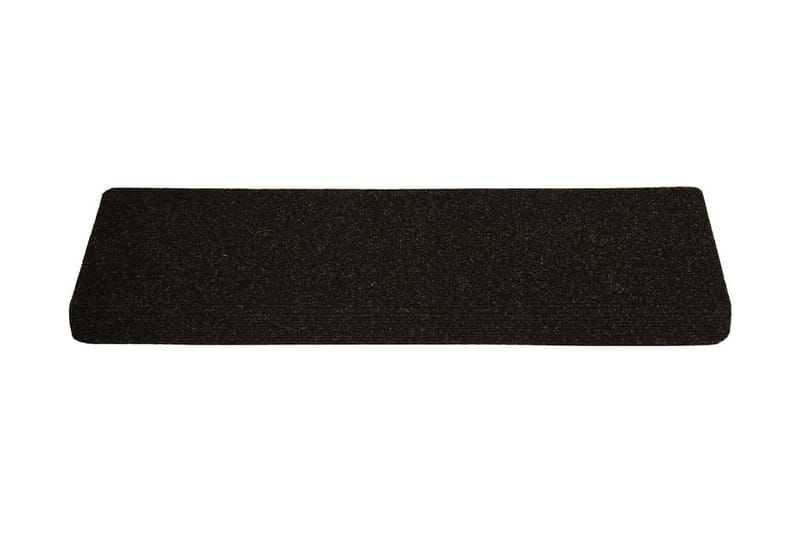 Trappstegsmattor 15 st nålad 65x25 cm brun - Brun - Textilier & mattor - Mattor - Specialmatta - Trappstegsmattor