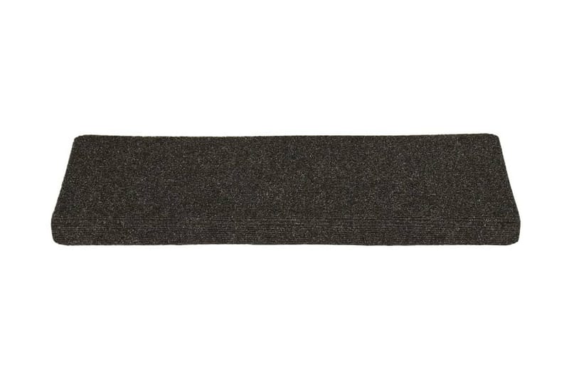 Trappstegsmattor 15 st nålad 65x25 cm grå - Grå - Textilier & mattor - Mattor - Specialmatta - Trappstegsmattor