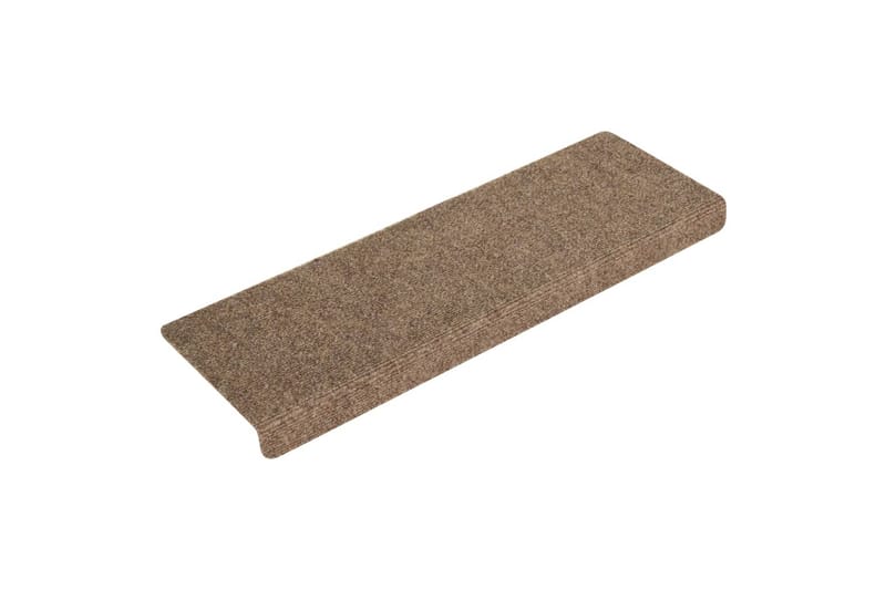 Trappstegsmattor 15 st nålad 65x25 cm gräddvit - Vit - Textilier & mattor - Mattor - Specialmatta - Trappstegsmattor