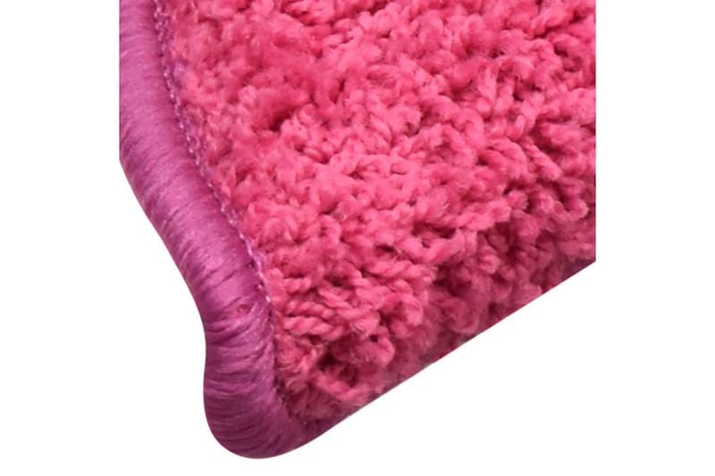 Trappstegsmattor 15 st rosa 65x21x4 cm - Rosa - Textilier & mattor - Mattor - Specialmatta - Trappstegsmattor