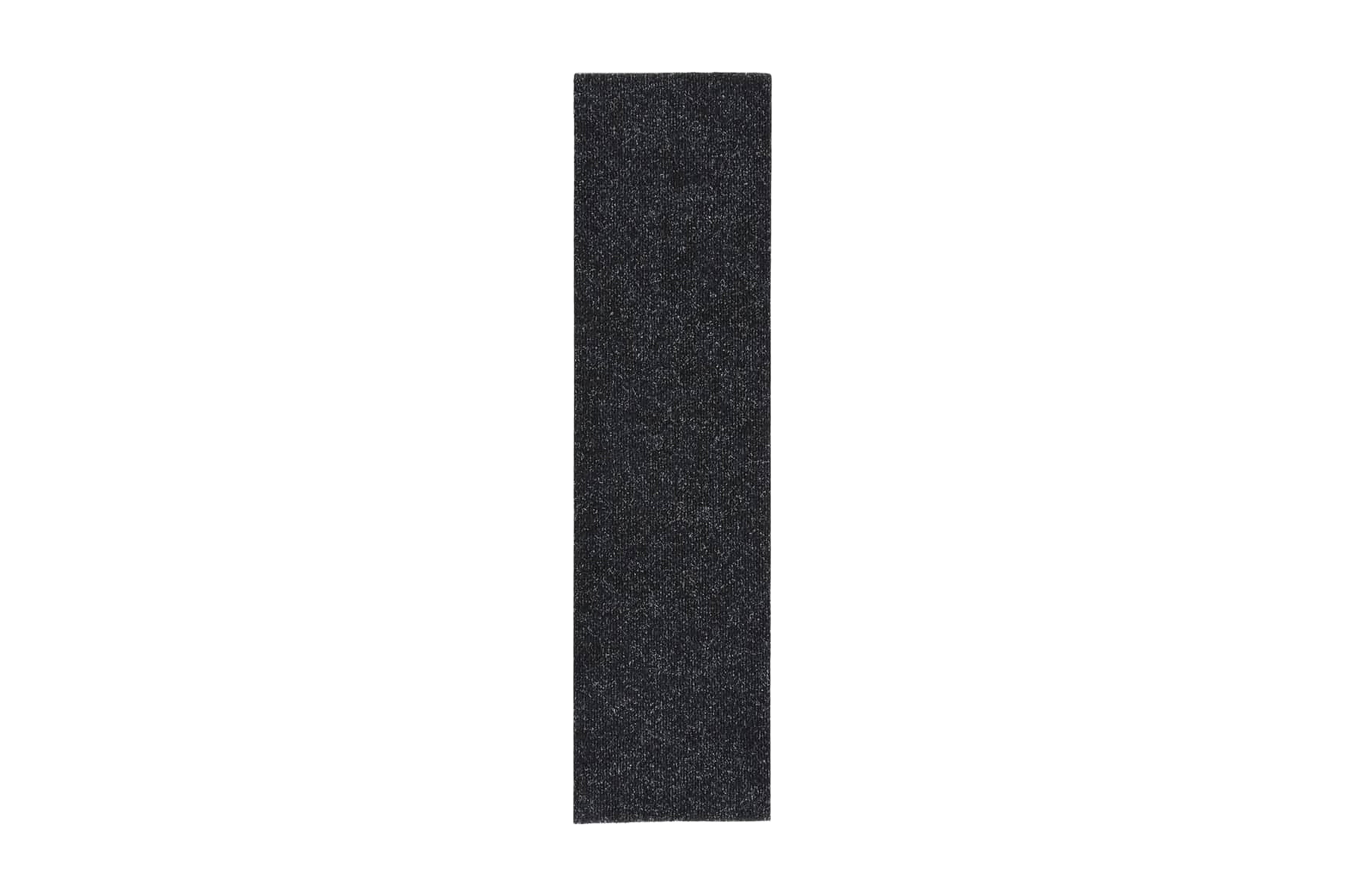 Trappstegsmattor självhäftande 15 st 76×20 cm svart – Svart