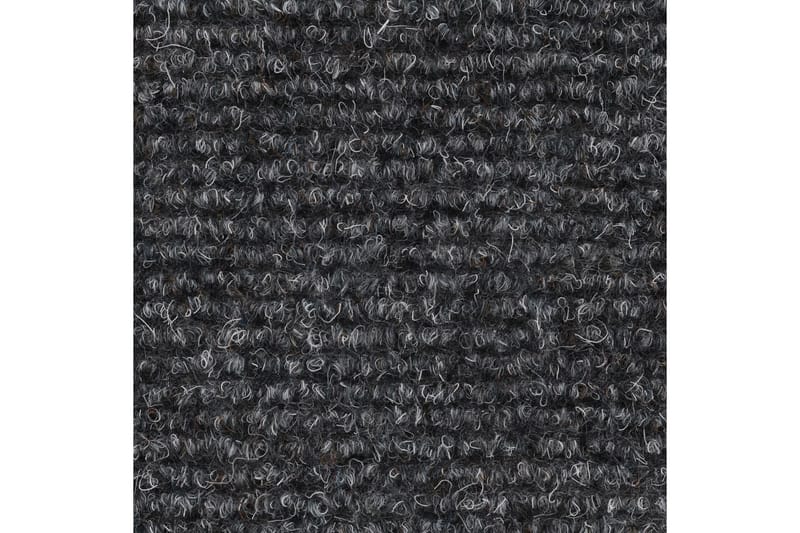 Trappstegsmattor självhäftande 15 st brodyr 56x17x3 cm ljusg - Grå - Textilier & mattor - Mattor - Specialmatta - Trappstegsmattor