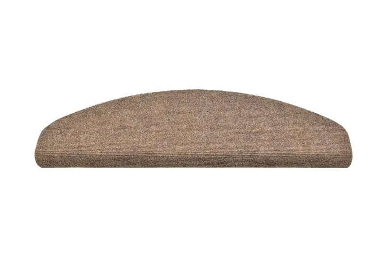 Trappstegsmattor självhäftande 5 st 65x21x4 cm - Kräm - Textilier & mattor - Mattor - Specialmatta - Trappstegsmattor