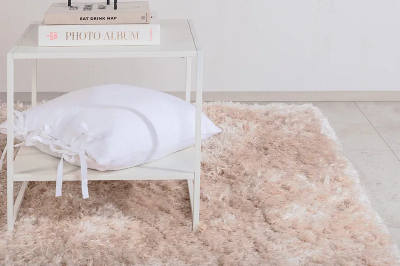 Natta Matta 200x290 cm - Beige - Textilier & mattor - Mattor - Modern matta - Ryamattor