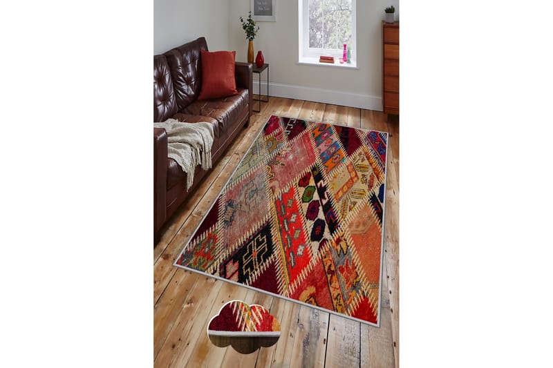 TENZILE Matta 80x120 cm Flerfärgad - Textilier & mattor - Mattor