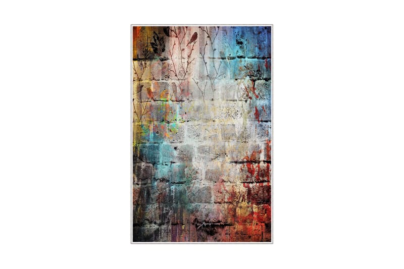 TENZILE Matta 80x150 cm Flerfärgad - Textilier & mattor - Mattor