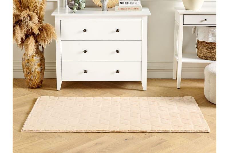 Thatta Skinnmatta 80x150 cm Beige - Textilier & mattor - Mattor - Fällar & skinnmattor