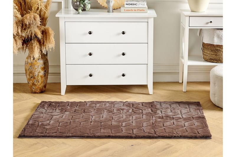 Thatta Skinnmatta 80x150 cm Brun - Textilier & mattor - Mattor - Fällar & skinnmattor