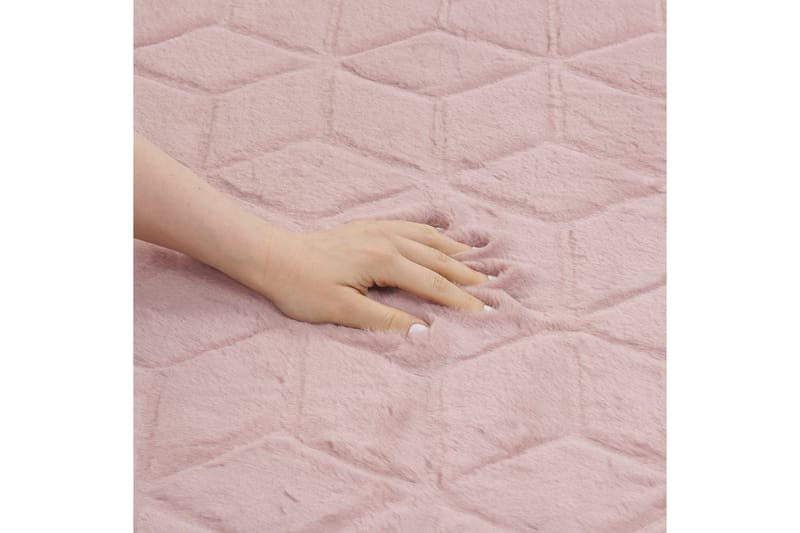 Thatta Skinnmatta 80x150 cm Rosa - Textilier & mattor - Mattor - Modern matta - Ryamattor