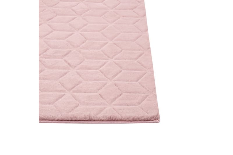 Thatta Skinnmatta 80x150 cm Rosa - Textilier & mattor - Mattor - Modern matta - Ryamattor