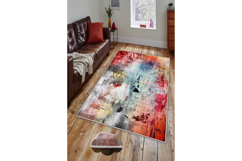Tolunay Matta 160x230 cm - Flerfärgad - Textilier & mattor - Mattor