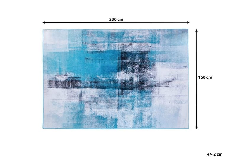 Trabzon Matta 160x230 cm - Vit/Svart/Flerfärgad - Textilier & mattor - Mattor