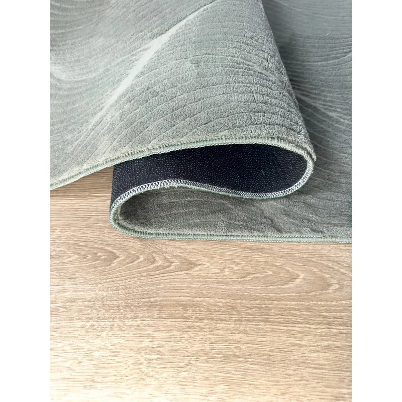 Tvättbar Matta Castello Wave - Green - Textilier & mattor - Mattor - Flatvävda mattor