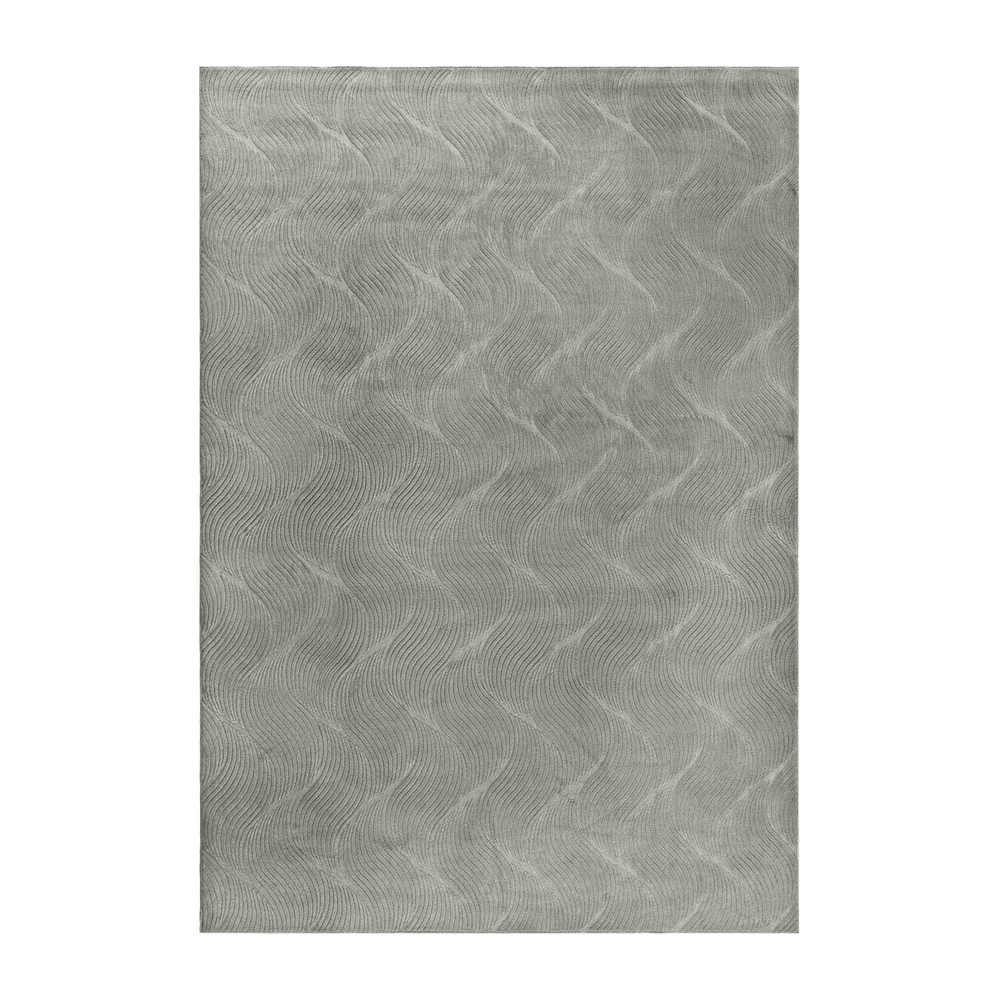 tvättbar matta castello wave - green