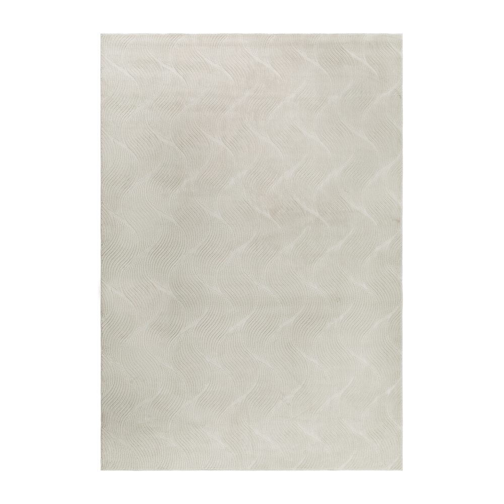 tvättbar matta castello wave - natur