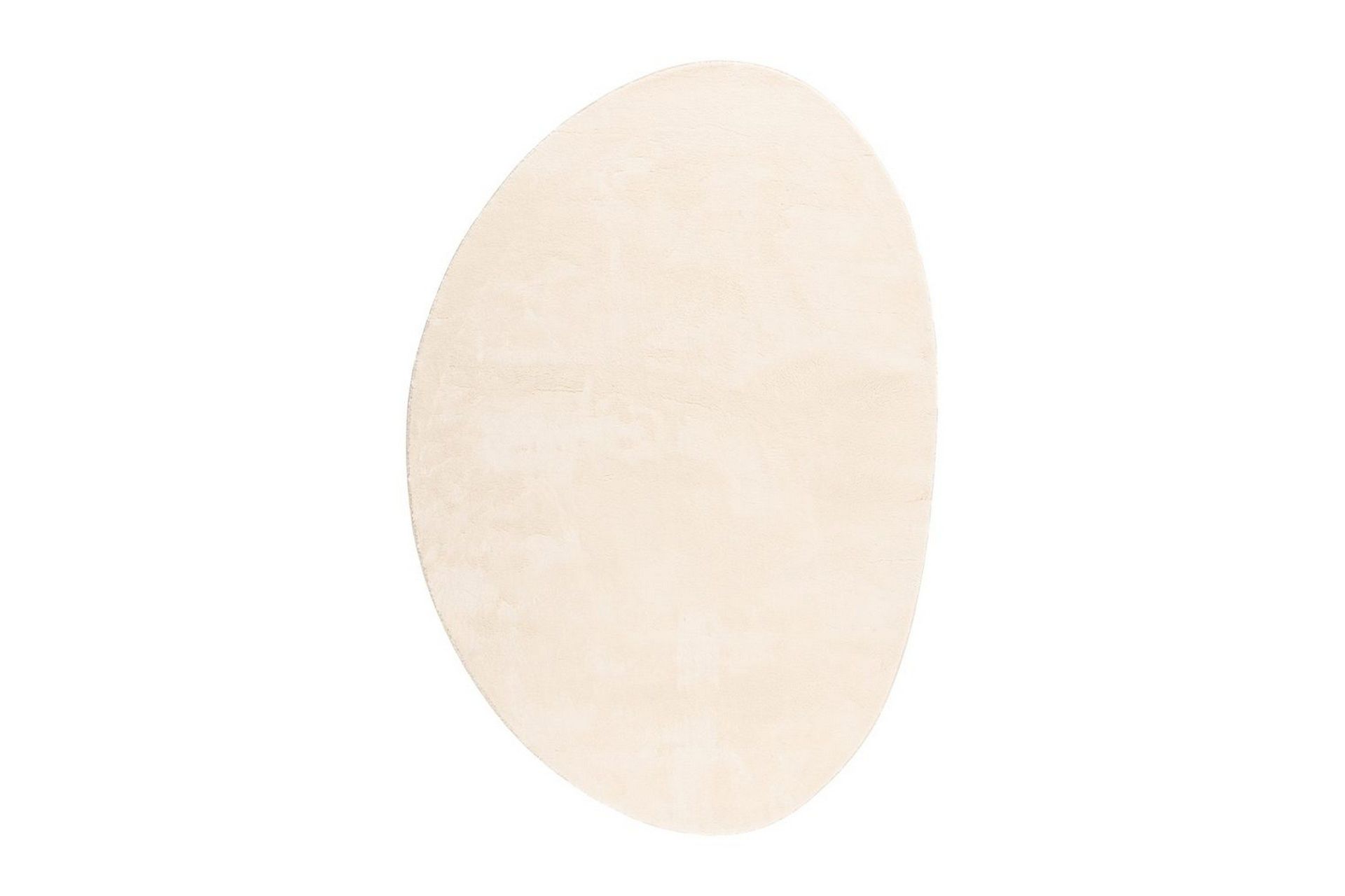 tvättbar matta soft shape - 160x230 cm, natur