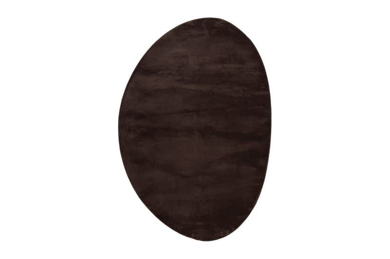 Tvättbar Matta Soft Shape, 200x290 cm, Choklad