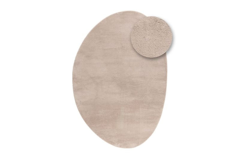Tvättbar Matta Soft Shape - 200x290 cm, Greige - Textilier & mattor - Mattor - Flatvävda mattor