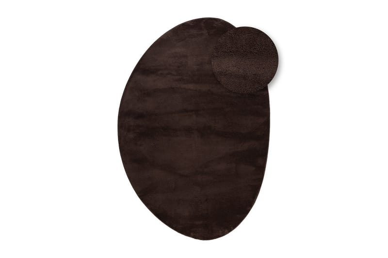 Tvättbar Matta Soft Shape - 240x340 cm, Choklad - Textilier & mattor - Mattor - Flatvävda mattor