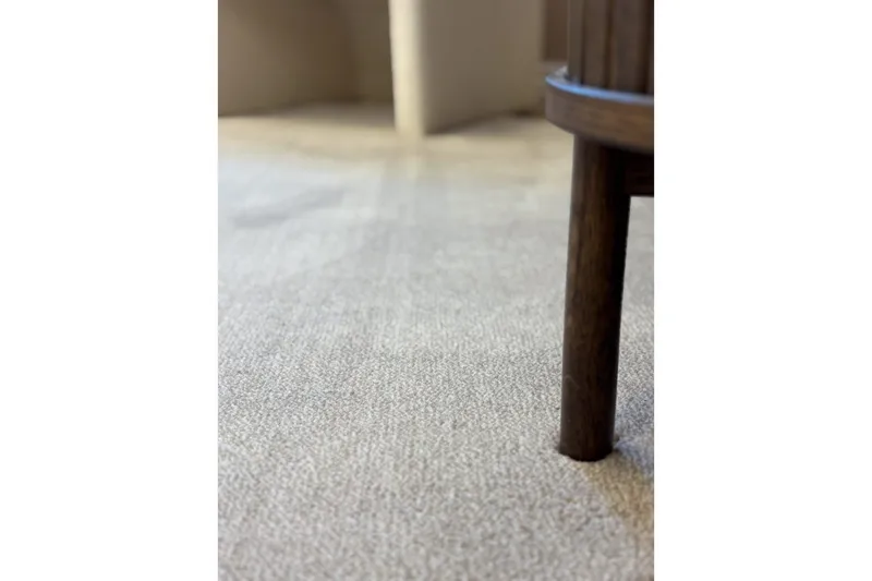 Tvättbar Matta Soft Shape - 240x340 cm, Melerad Linne - Textilier & mattor - Mattor - Flatvävda mattor