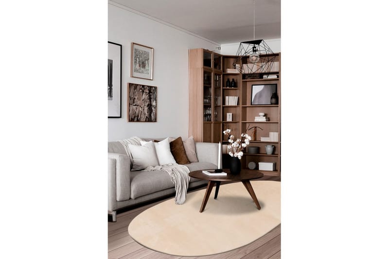 Tvättbar Matta Soft Shape - 240x340 cm, Natur - Textilier & mattor - Mattor - Flatvävda mattor