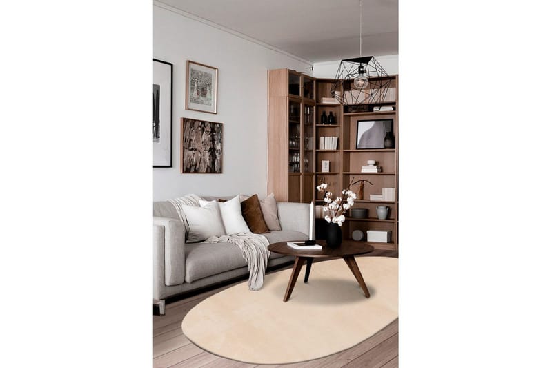 Tvättbar Matta Soft Shape - 240x340 cm, Natur - Textilier & mattor - Mattor - Flatvävda mattor
