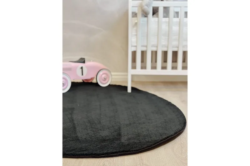 Tvättbar Matta Soft Shape - 240x340 cm, Svart - Textilier & mattor - Mattor - Flatvävda mattor