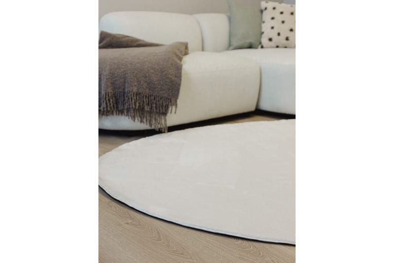 Tvättbar Matta Soft Shape - 240x340 cm, Vit - Textilier & mattor - Mattor - Flatvävda mattor