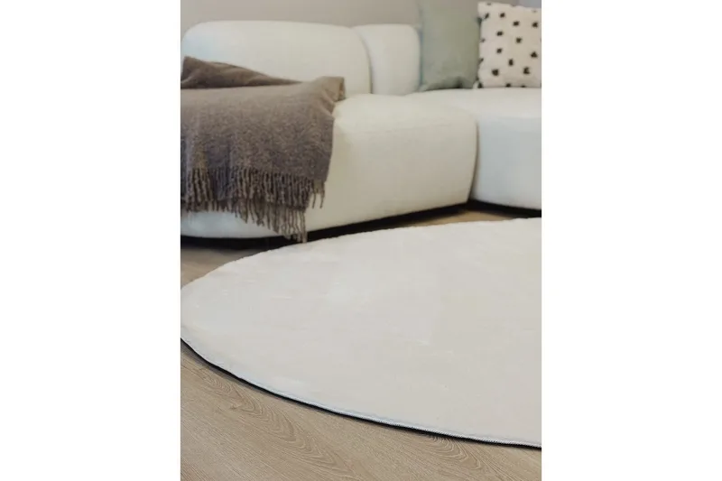 Tvättbar Matta Soft Shape - 240x340 cm, Vit - Textilier & mattor - Mattor - Flatvävda mattor