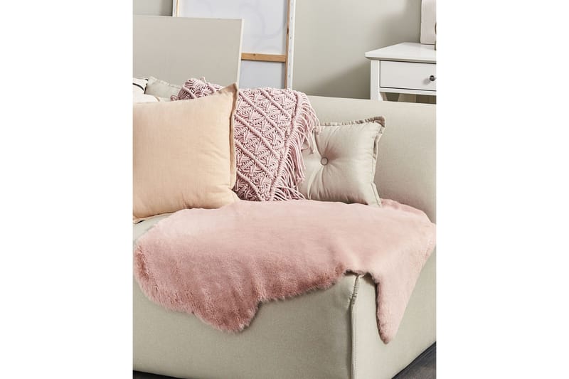Undara Skinnmatta 60x90 cm - Rosa - Textilier & mattor - Mattor - Små mattor
