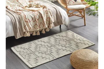 Urla Ryamatta 80x150 cm - Beige - Textilier & mattor - Mattor - Små mattor