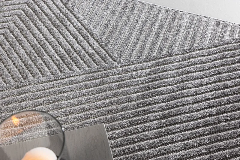 Aron Plastmatta 200x290 cm - Grå - Textilier & mattor - Mattor - Utomhusmattor - Plastmattor