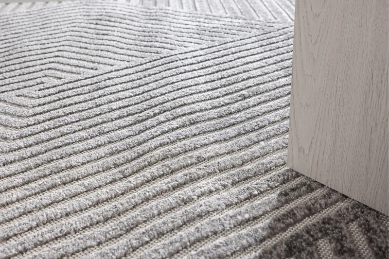 Aron Plastmatta 200x290 cm - Grå - Textilier & mattor - Mattor - Utomhusmattor - Plastmattor