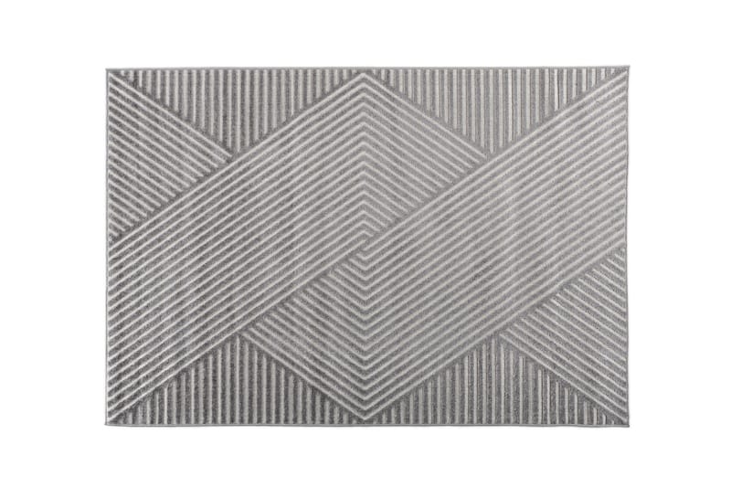 Aron Plastmatta 240x340 cm Grå - Små mattor - Stora mattor - Handvävda mattor - Plastmattor
