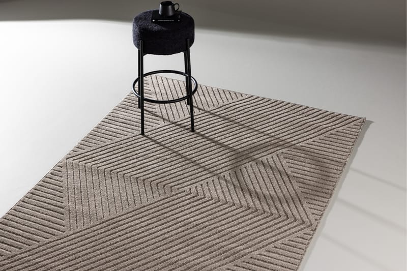 Aron Plastmatta 160x230 cm - Brun - Textilier & mattor - Mattor - Utomhusmattor - Plastmattor