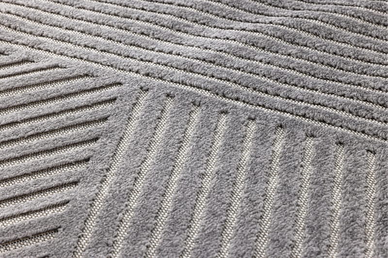 Aron Plastmatta 240x340 cm - Grå - Textilier & mattor - Mattor - Utomhusmattor - Plastmattor