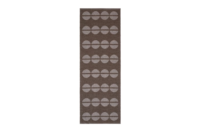 Bastian Plastmatta 70x350 cm Rektangulär Vändbar - Brun - Textilier & mattor - Mattor - Utomhusmattor - Plastmattor