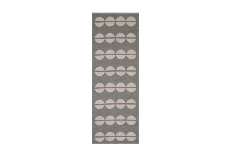Bastian Plastmatta 70x400 cm Rektangulär Vändbar - Mörkgrå - Textilier & mattor - Mattor - Utomhusmattor - Plastmattor