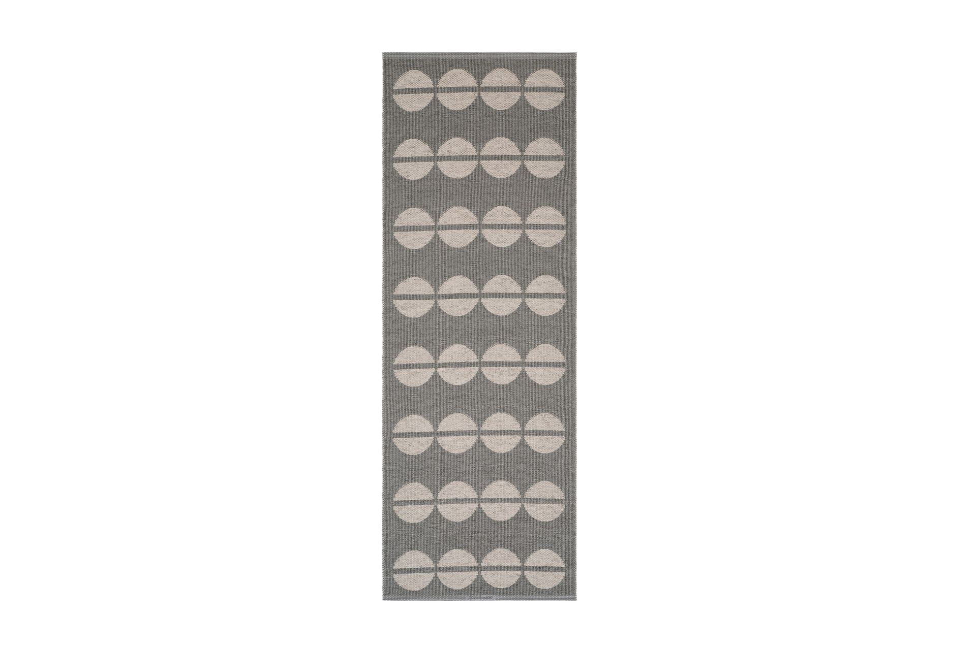 Bastian Plastmatta 70x200 cm Rektangulär Vändbar - Mörkgrå - Textilier & mattor - Mattor - Utomhusmattor - Plastmattor