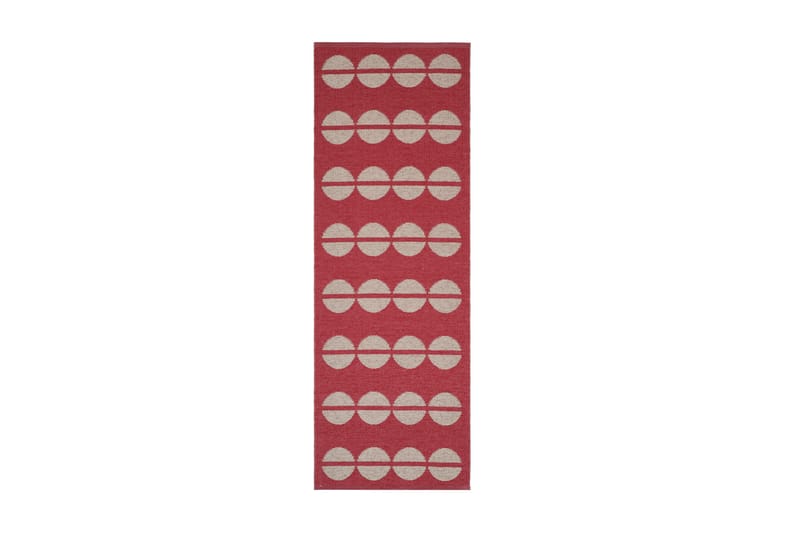 Bastian Plastmatta 70x400 cm Rektangulär Vändbar - Röd - Textilier & mattor - Mattor - Utomhusmattor - Plastmattor