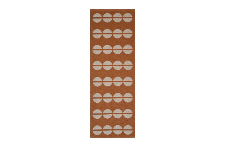 Bastian Plastmatta 70x350 cm Rektangulär Vändbar - Orange - Textilier & mattor - Mattor - Utomhusmattor - Plastmattor