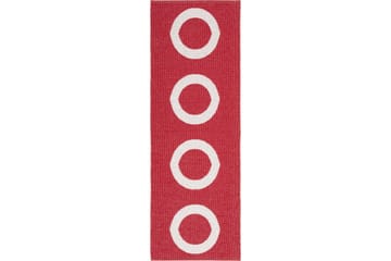 CIRCUS Plastmatta 70x150 cm Rektangulär Röd