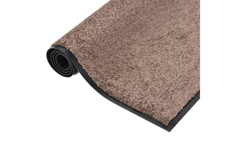 Dörrmatta brun 60x80 cm - Brun - Textilier & mattor - Mattor - Utomhusmattor - Dörrmattor & entrémattor