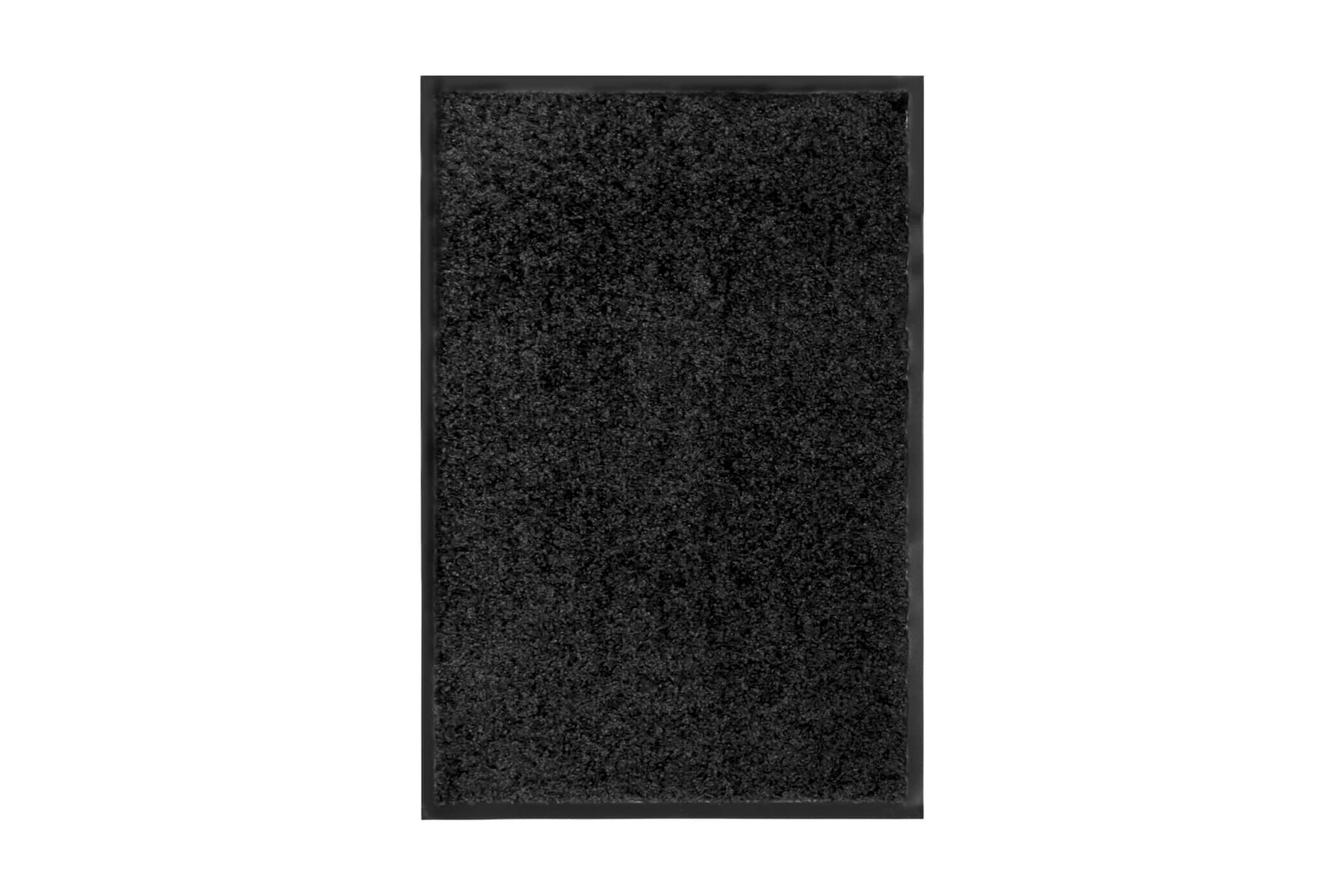 Dörrmatta tvättbar svart 40×60 cm – Svart