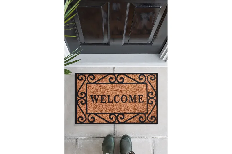 Addeva Dörrmatta 45x70 cm - Flerfärgad - Textilier & mattor - Mattor - Utomhusmattor - Dörrmattor & entrémattor